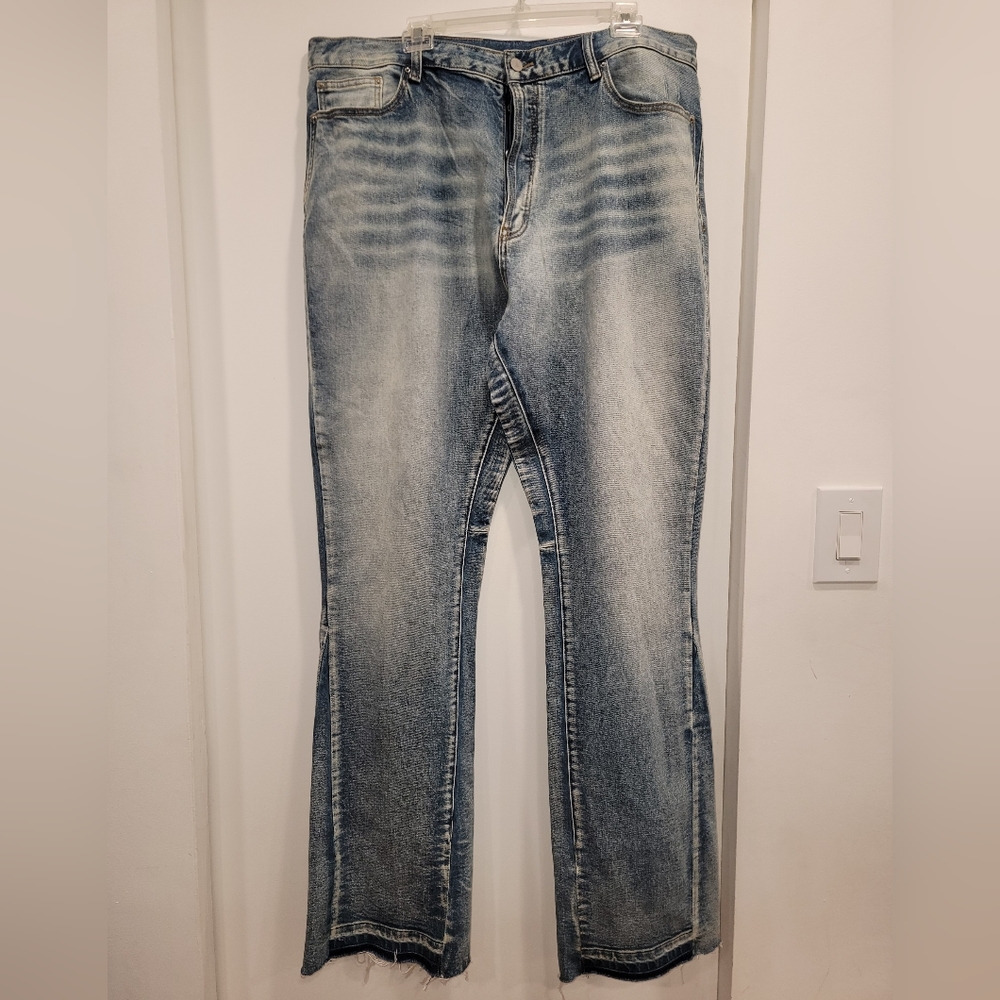 Denim mnml Flared Jeans